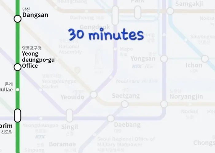 하루스테이 서울대벤처타운역 6명 퀸베드3개 서울역홍대강남30분 올리모델링 감성숙소 아파트